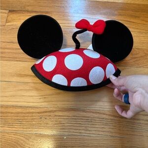 Walt Disney World Red Polka Dot Minnie Mouse Ear Headband